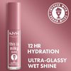 NYX PROFESSIONAL MAKEUP This Is Milky Gloss, Lip Gloss with 12 Hour Hydration, Vegan - Ube Milkshake (Mauve Purple)