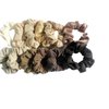Scrunchies for Women, Solid Elastic Bands Ponytail Holder Hair Accessories, 12 Pack