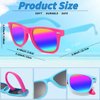 Oleitodh 60 Pack Kids Sunglasses Party Favors, Kid's Neon Sunglasses Bulk, Childrens Sun Glasses Boys Girls Pack for Goody Bag Fillers Summer Beach Pool Birthday Party Supplies