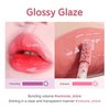 BLACK ROUGE Chewy Lip Glaze, High Shine Lip Gloss, Korean Beauty (GZ01 Peach Blossom, 3.5 grams)