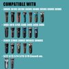 32B Shaver Head for Braun Series 3, Replacement Foil & Cutter Cassette Suitable for Braun Foil Shaver 3000s 3010s 3020s 3030s 3040s 3050cc 3070cc 3080s 3090cc 320 330 340 350cc