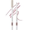 Heart Percent Dote On Mood Lip Pencil Slim, Defines and Fills Creamy Lip Liner Retractable Lipstick Pencil with Built-In Sharpener, #08. Cloudy Mauve