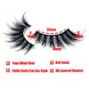 False Eyelashes 3D Faux Mink Lashes Pack Dramatic Fluffy Thick Volume Full Cross Soft Reusable Handmade Fake Eyelashes 10 Pairs Pack by Lifernilash (LFN5D04)