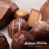 Anthony-Thomas, Peanut Butter & Milk Chocolate Buckeyes in Ohio State Buckeyes Box, Deliciously Delightful Snacks (24 Count)