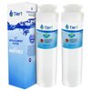Tier1 MSWF Refrigerator Water Filter 2-pk | Replacement for GE MSWF SmartWater 101820A, 101821B, MSWFDS, WF282, EFF-6022A, SGF-G23, AP3997949, Fridge Filter
