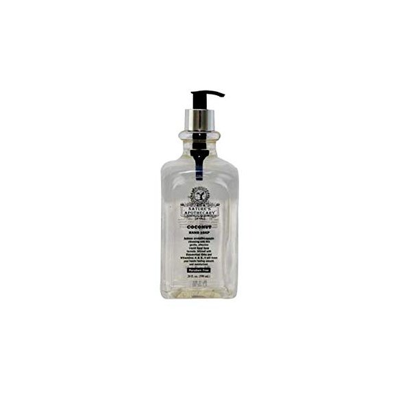 Nature's Apothecary Luxury Liquid Hand Soap 20 Oz (590 ml) per bottle (Pack of 2) - Coconut