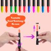 12 Colors Glow In The UV Black Light Face & Body Paint, Black Light Glow Body Paint Makeup Fluorescent Neon Face Painting Crayons Kit for Halloween Costume Holiday Masquerades Club Makeup