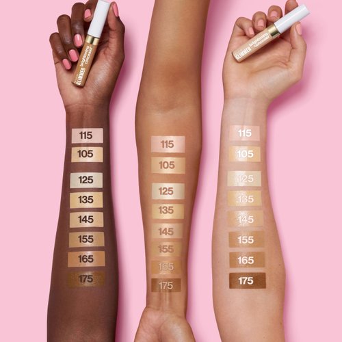 Revlon Glimmer Brightening Concealer, Liquid Under Eye Concealer, Made with Caffeine, Vitamin C, & Stevioside, 135, 0.3 fl oz