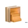 KAPLA 40 Squares Yellow - Wooden Construction Set - 40 Yellow Colored Building Planks - for Ages 3+