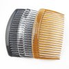 TIHOOD 42PCS Plastic Hair Side Combs French Twist Comb with 23 Teeth Fine Hair Clips Decorative Hair Combs for Women