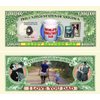 50 Father`s Day Million Dollar Bills with Bonus “Thanks a Million” Gift Card Set