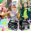 XGOOD 32PCS 80s 90s Boom Box Party Favor Novelty Boom Favor Boxes Party Gift Treat Goodie Boxes 80s 90s Retro Radio Decorations Table Centerpieces for 80s Theme Hip Hop Birthday Party Supplies