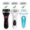3 Different Replacement Roller Head for IWEEL/CIVYPRO/OTAZWA/ADAMPARK/ZIKILLYA/ELMCHEE/NICEBIRDIE Foot File Pedicure Tools for Feet Callus Shaver Pedicure kit for Cracked Heels and Dead Skin