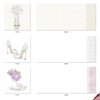 The Best Card Company 10 Blank Wedding All Occasion Card Assortment Box Set (4.8 x 6.6 Inch) w/Envelopes (10 Designs) Bride-itude AMQ5052WBB-B1x10