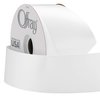 Berwick Offray 2.25" Wide Double Face Satin Ribbon, White, 50 Yds