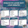 Change My Mind - Outrageous Debate & Rank Adult Party Game - Hilarious Adult Game Night, Fun Party Games for Adults - Adult Group Game Night & Parties - Ages 17+, 3-8 Players