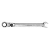 GEARWRENCH XL Locking Flex Head Ratcheting Combination Wrench 15mm, 12 Point- 85615