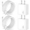 Pixel 9/8/7/6/5/4 Fast Charger, 2Pack 20W USB C Charging Block + 6FT USB C Cable Cord for Google Pixel 8/9 Pro/7/7a, 6a/6/Pro, 5/4/3/XL, Phone 15, Galaxy, Android Phones
