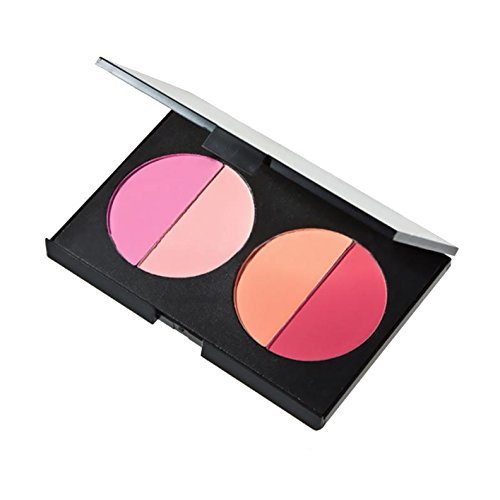 4 Color Blush Splits Makeup Palette - Matte Color Blush by Pree Cosmetics