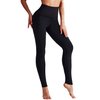 NELEUS 3 Pack Tummy Control High Waist Running Workout Leggings,9017,Black,Grey,Red,US 2XL,EU 3XL