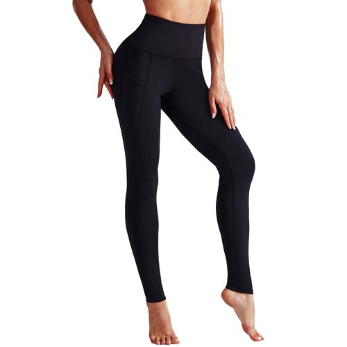 NELEUS 3 Pack Tummy Control High Waist Running Workout Leggings,9017,Black,Grey,Red,US 2XL,EU 3XL