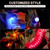 DALDED LED Lighting Kit for Lego Auspicious Dragon, LED Light Compatible with Lego 80112 Building Block Models (Not Include Lego Set)
