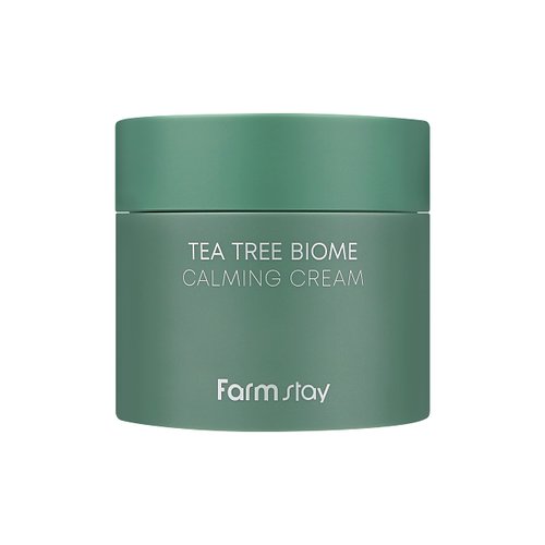 FARMSTAY TeaTree Biome Calming Cream - Day &amp; Night Daily Face Moisturizer cream for Women &amp; Men, ...