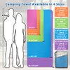 SYOURSELF 2 Pack Microfiber Camping Towel, Quick Dry Towel, Soft Absorbent Compact Travel Gym Workout Sweat Towel for Beach Yoga Swim Travel Camping Hiking Backpack Essentials (S:32"x16")