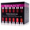 SHANY Slick & Shine Multi-Colored Lipstick Set - 12 Matte Lip Colors Long Lasting & Moisturizing Lip Shades In A Premium Packaging Gift Box with Vitamin E and Aloe Vera.