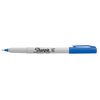 SHARPIE 37003 Ultra-Fine Permanent Marker, Marks on Paper and Plastic, Resist Fading and Water, AP Certified, Blue Color, Pack of 12