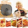 Air Fryer Grill Pan For Gourmia GAF798 7QT Air Fryers, 9.1IN Upgraded Square Nonstick Air Fryer Grill Crisper Plate, Air Fryer Crisper Tray Rack Grate Grid for Gourmia 7Quart Air Fryer