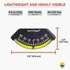 Sun Company 201-F Lev-o-gage Inclinometer | USA-Made Level Gauge for Off-Road Vehicle, Jeep, Truck, RV, Camper, Trailer, or Boat
