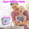 AugToy Bath Toys for Toddlers 3-5 Years, Ice Cream Foam Maker Bath Toys for Kids Ages 4-8, Bubble Pretend Cake Play Set Bathtub Toys Age 3 4 5 Year Old Girls Boys Christmas Birthday Gifts Idea Easter