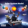 CAXIMSY Solar System Model Building Blocks Sets Earth Moon and Sun Orrery Toy Educational Toys for Science Experiments Learning Kits 775 Pieces Gift for Kids