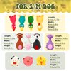 Jenaai 11 Pcs Dog Squeaky Toys Squeaky Latex Dog Toys Soft Chew Rubber Dog Toy Rubber Chew Toys for Dogs Assorted Animal Pet Toys Puppy Fetch Pet Interactive Play for Small and Medium Pets