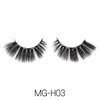 Laflare 3D Magnetic Eyelashes, Natural Looking, Reusable, Ultra Strength Faux Mink Lashes (H03)