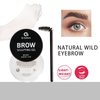 G G Colors Eyebrow Wax Brow Gel - Eyebrow Styling Wax for Feathery & Fluffy & Brow Freeze, Long Lasting Waterproof Clear Eyebrow Gel