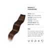 Yamel Tape In Hair Extensions Human Hair Medium Brown Hair Extensions 10 Inch 20pcs Tape In Human Hair Extensions