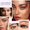PERMANIA Lash Perm and Black Kit,Salon Grade Supplies for Eyelash Lift and Brow Lamination Black Ti-nt with Lash Lift Balm 4 IN 1 Fast Quick Curling & Coloring Natural Result Hair Color Developers
