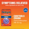 Delsym Cough Suppressant Liquid, 3 Ounce (Grape, Adult), 3 Fl Oz