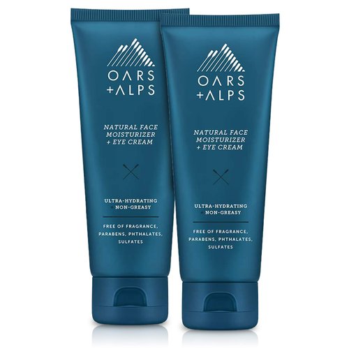 Oars + Alps Face Moisturizer and Eye Cream, Dermatologist Tested Skin Care Infused with Aloe Leaf...