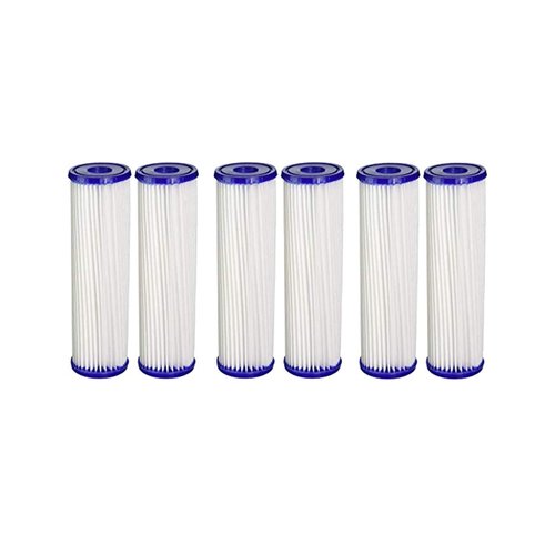 CFS – 6 Pack Sediment Water Filter Cartridges Compatible with S1A-D Models – Remove Bad Taste & Odor – Whole House Replacement Water Filter Cartridge, White