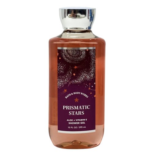 Bath & Body Works Prismatic Stars Duo Gift Set Body Cream and Shower Gel with a Cherry On Top Bar Soap - Full Size