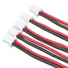 to JST Adapter Cable, 2P to JST Adapter Cable for SCX24 1/24 RC Tracked Vehicle, Flexible RC Battery Extension Cord