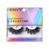 i-ENVY Fales Lashes, V-Shaped Volume Strip Lashes Dramatic Spiky Trendy Extension Soft Reusable Eye Lashes, Cat Eye Fluffy Fake Lashes (04)