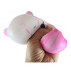 1 Bunny Ice Cream Cone - Soft Creamy Doh Filled Squeeze Stress Balls - Sensory Easter Toy (Random Color)