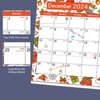 Desk Calendar 2024, Monthly Desktop Calendar, Standing Flip Calendar with Thick Paper(Jan. 2024 - Jun. 2025, 10" x 8.25"), Academic Year Standing Desk Calendar with Planner Stickers