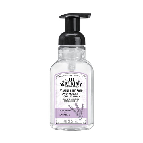 J R Watkins Foaming Hand Soap, Lavender, 9 fl oz (266 ml)