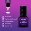 HAICHER UV Lash Glue for Eyelash Extensions, Curing 1-2 Sec Drying Time, Extreme Retention 7-9 Weeks, Lash Adhesive for UV Light Professional Use Only (5ml/1 Pack)