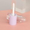 COSIDEA 40PCS Empty Purple Mini Lip Gloss Tubes 2.5ml 0.08 OZ lipgloss Tube with Wand Applicator for Lip oil tint bottles container